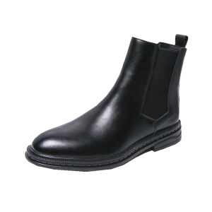 NUDANLAI | Business Formal Chelsea Boots High-top Leather Shoes Retro British Style