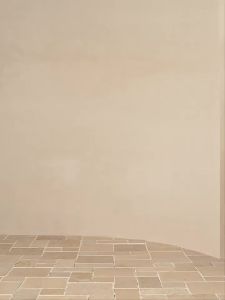 D-PLAY | Square Neckline Camisole Waist Shaping Dress with Drape and Slit