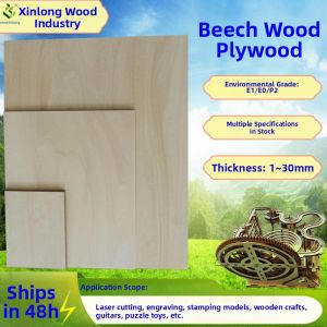 High-Quality Laser-Cut Birch Plywood Guitar Laminated Board