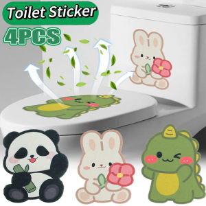 Toilet Deodorant Sticker Cartoon Deodorizing Self-adhesive Posters Waterproof Remove Odor Fragrance Air Freshener
