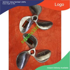 baling perahu nelayan daun 3 nomer 8-9 as 3/4