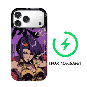 Faye Valentine Anime Art For Magnetic Phone Case for IPhone 17 16 15 14 13 Pro Max Plus Single Double-layer tough Case