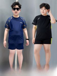 Bộ Đồ Bơi Hai Mảnh Cỡ Lớn Cho Bé Trai Quần Áo Bơi Lội Thể Thao Bộ Đồ Bơi Cỡ Lớn Cho Bé Trai Và Thanh Thiếu Niên Quần Bơi Lội