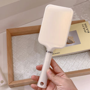 Large Size Flocking Massage Comb Pearl Glossy Long Hair Curling Comb Portable Student Female Comb Shampoo Brush Hairdressing Comb