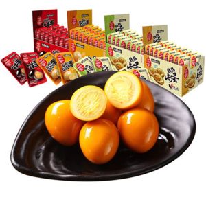 湖南湖湘贡鹌鹑蛋铁蛋卤蛋味/香辣味/小北泡椒真空即食休闲零食无防腐剂健康美味