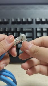 120W 6A Fast Charging Cable and 120W Adapter/180 Swivel Port Data Cable/Type C Android Charger Set