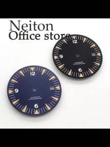 NEITON 31mm Black Blue Sterile Dial Luminous Fit NH36 NH36 ETA2824 2836 Miyota8205 8215 821A Mingzhu DG2813 3804 PT5000 Movement