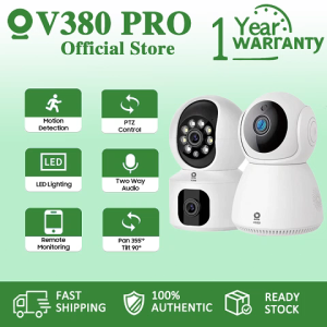 V380 PRO: Kamera CCTV 1080P IP & Koneksi Nirkabel WiFi