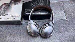 Techvault Wireless Headphones ANC Bluetooth 5.3 Headsets 38db Active Noise Cancellation Ultra-Low Latency