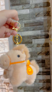 Móc khóa Tiểu Mã LINDO Móc khóa Cute Hot trend Treo Balo Cặp Quà tặng xinh xắn