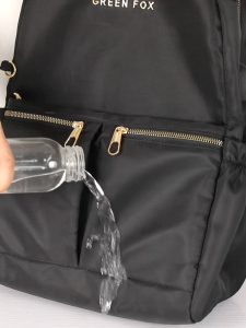GREEN FOX - 9956 tas ransel wanita sekolah kuliah kerja bisa muat laptop 14 inch anti air tas usb