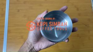 Asbak Stainless Steel Diameter Besar Bahan Tebal Tempat Abu
