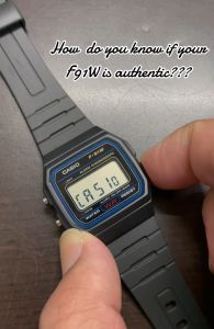 (Watches Of Japan) CASIO F91W-1 DIGITAL ARMY WATCH