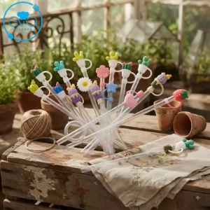 Nắp Đậy Ống Hút Silicone 3D Hình Hoa Cây Xương Rồng Chống Bụi Flower Cactus