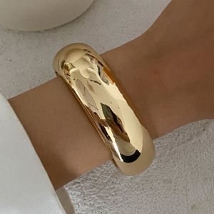Ingemark | Ingemark 2025 Trendy Irregular Thick Resin Bangle Bracelets for Women Vintage Unique Wide Cuff Bracelet Party Beach Jewelry