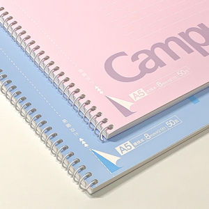 KOKUYO Spiral Bound Notebook Campus Student Notebook with Tearable Pages Horizontal Lines A5 Size High Aesthetic Value