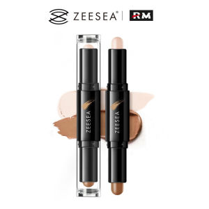 Zeesea Highlighter Shading Contouring Stick trang điểm que đường viền Phấn mũi ba chiều khuôn mặt lớn trở thành khuôn mặt nhỏ đôi mắt to làm sáng Kem che khuyết điểm bút nâng mặt 2 trong 1