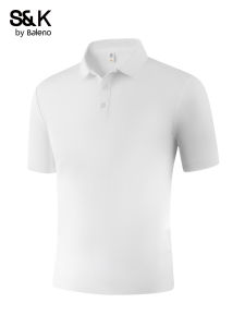 BALENO | Mens Business Collar Polo Shirt Short Sleeve