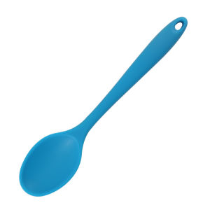 1PC Integrated Solid Color Silicone Spoon Large Dining Spoon Soup Spoon Mixing Spoon Seasoning Spoon Kitchen Cooking Tool