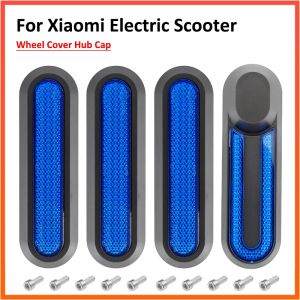 4Pcs Electric Scooter Rear Side Wheel Cover Reflective Stickers for Xiaomi M365 1S Essential Pro 2 Replacement Spare Parts