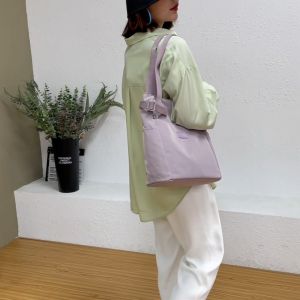 Tas Colorful Fox 0441 Tas bahu wanita bahan nilon waterproof tote bag wanita tas kuliah tas remaja tas sekolah tas shopping