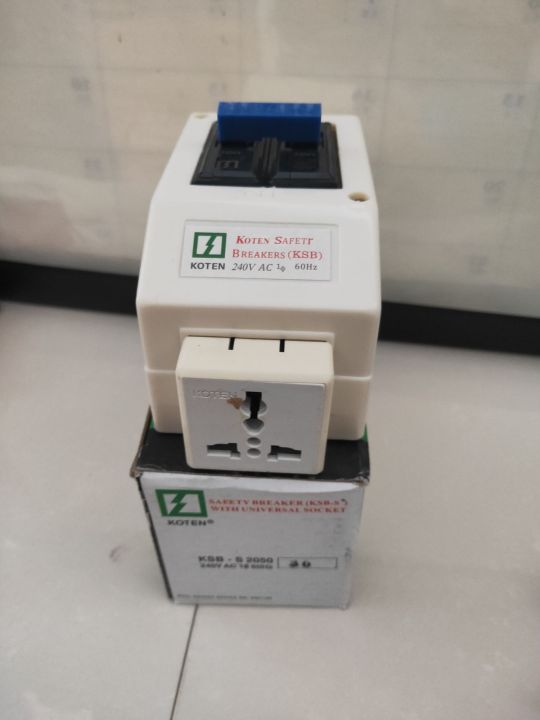 koten aircon safaty breaker w outlet and no outlet Lazada PH