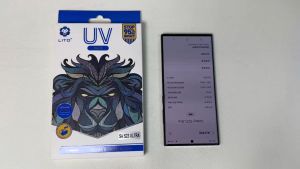 LITO - UV Liquid Full Glue Tempered Glass for Samsung S23/S23 Plus/S23 Ultra/S22/S22 Plus/S22 Ultra/S21/S21 Plus/S21 Ultra/S20/S20 Plus/S20 Ultra