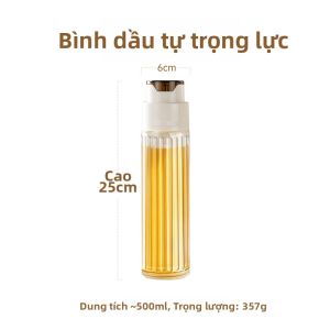CAROTE | Chai Dầu Kính Tự Động Không Rò Rỉ