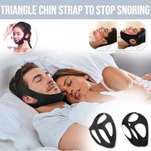 Triangle Chin Strap To Stop Snoring Anti Snore Belt Anti Apnea Jaw Aids Stop Snoring