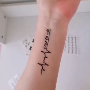 Sticker Tattoo Hoa Mini Hình Xăm Dán Hoa Bướm nhiều mẫu Hình Xăm nhỏ 10.5x6cm Tattoo Mini HCM