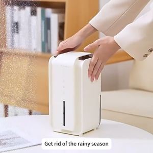 Quiet Energy Saving Mini Dehumidifier 1.5L Capacity Efficient Damp Removal Anti Mold Device For Home Bedroom With 600ml Tank COD Available