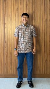 Robusta - Mandalas Kemeja Batik Pria Premium Lengan Pendek