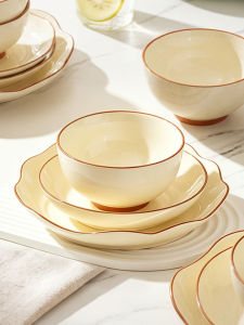 mornenjoy | Glazed Under Color Ceramic Dinnerware