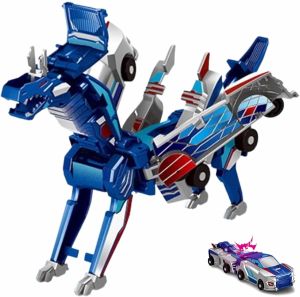 2 in 1 Collision Transforming Car Toy Magnetic Cars Transform Fun - Cars with Collision Transformation Party Favors Gift