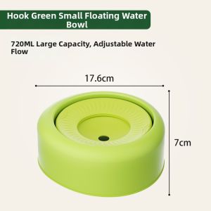 JKULNING | No Mess Floating Pet Water Bowl