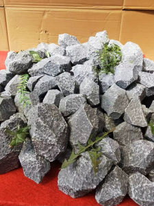 Modern Simplicity Decorative Foam Mountain Sculpture Fake Stone Landscape Small Meteorite Props for Stage Photography Decoration