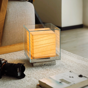 💥Dream Best🔥 Nordic Minimalist Wabi Sabi Rice Paper Table Lamp Living Room Bedroom Home Decor Indoor Lighting Study Bedside Reading Light