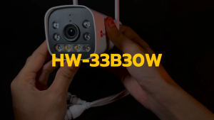 Hi-view กล้อง WiFi รุ่น HW-33B30W 3MP ภาพสี 24 ชม. พูดคุยได้ ดูผ่านแอปมือถือสะดวก