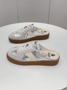 Thick-Soled Half Slippers Slip-On Lazy Half Slippers For Women