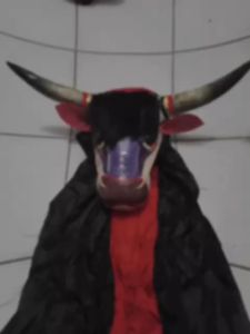 (TANDUK ASLI) BANTENGAN / BANTENG (BONUS KEMUL) MAINAN KESENIAN TARI TRADISIONAL