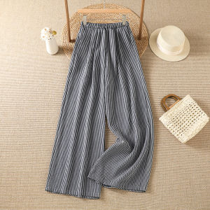 DAIXIANGFEIZI | New Fashion Stripe Culottes Casual Pants