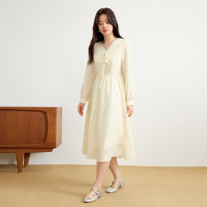 DUSHU | Elegant Slimming A-Line Dress Spring Wear