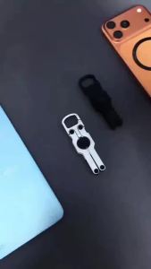 Kebidumei | KEBIDUMEI Phone Stand Portable Keychain Desktop 360 Rotating Foldable Holder For Universal Anti-Slip Multi-Use Phone Bracket