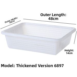 New Large Rectangular Dense Storage Basket