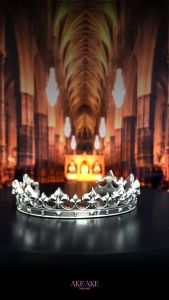 Grand Westminster Crown Bangle กำไลข้อมือเงินแท้ 925 คุณพร้อมลงดำ ลายมงกุฎ ยุโรปยุคกลาง