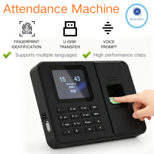 Fingerprint Login administrative financial equipment Commute recorder for Office Attendance employee checker watch