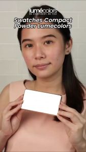 Lumecolors Compact Powder Two Way Cake Formula Ringan Mengontrol Minyak Hasil Natural Semua Jenis Kulit