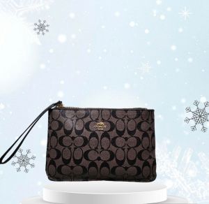 clutches/pouch dompet tangan cch leather size 26cm(import)