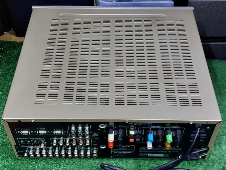 Onkyo TX-SA600 สูง/กว้าง/ยาว/17/43.5/42/cm หนัก 12kg. ใช้งาน