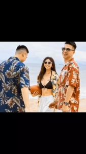 New style Cuban collar Loose Hawaii Beach Floral Shirts Fashion Casual Short sleeve Tops